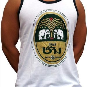 Chang Beer  singlets Thailand Thai ThaiBev Asia Premium XXL